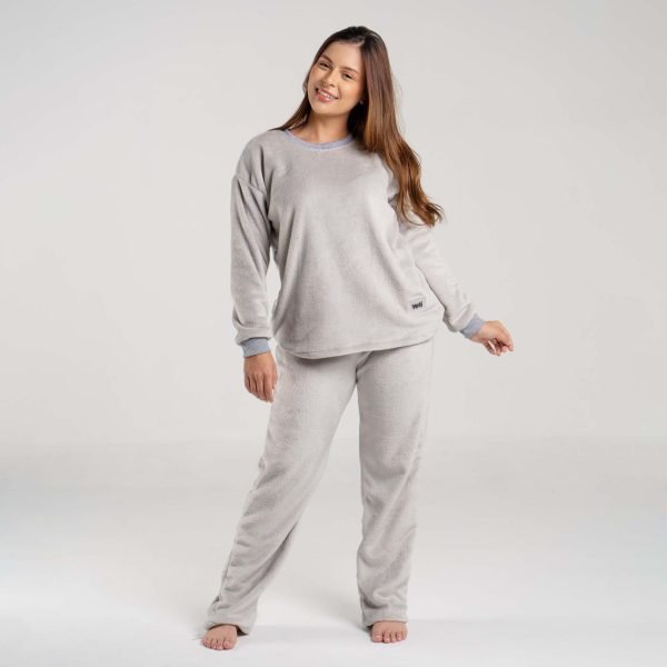 Pijama para mujeres gris