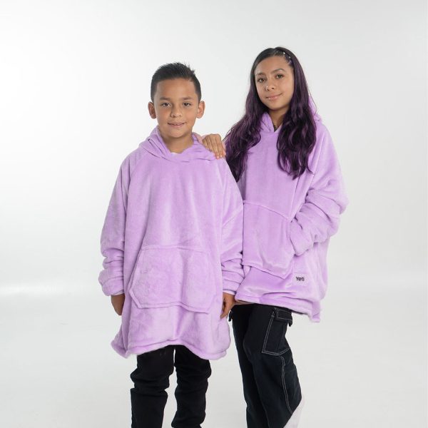 kids lila con beige