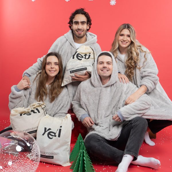 regalo combo navideño amigos yeti sacos gigantes sencillos